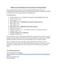2024 Economic Development Committee Board Meeting Schedule -updated 10.2024