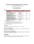 Van Buren County Economic Development Corporation - Meeting Minutes FINAL- February
