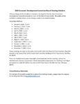 2026 Economic Development Committee Board Meeting Schedule